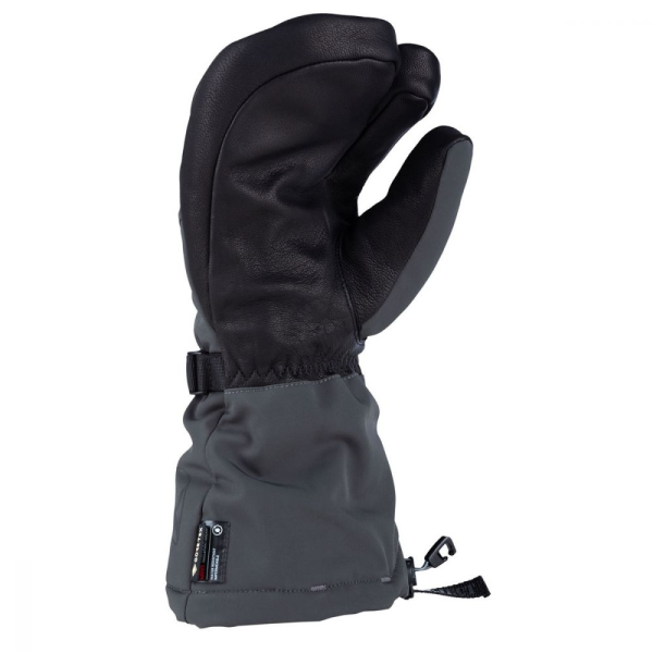 Klim Tundra HTD Gauntlet motoros kesztyű – Fekete – Asfalt szigetelt, fűthető – Asfalt XS, 4, nordicamoto.ro