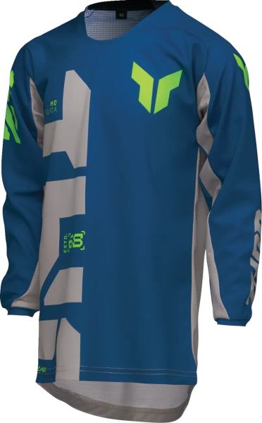 Tricou Enduro Copii Thor Launchmode Forge Blue 2XS, 1, nordicamoto.ro