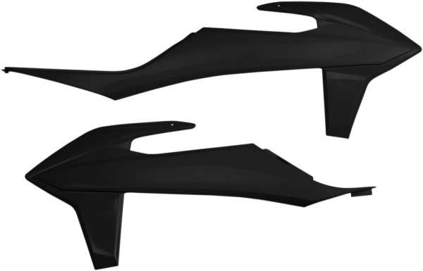 KTM 2020–2023 üzemanyagtartály-oldalsó burkolatok, UFO Black, 4, nordicamoto.ro
