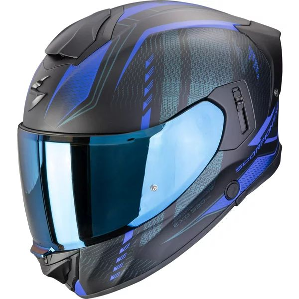 SCORPION EXO-530 AIR THERAS S teljes arcú sisak – Fekete/Kaméleon/Fehér, 3, nordicamoto.ro