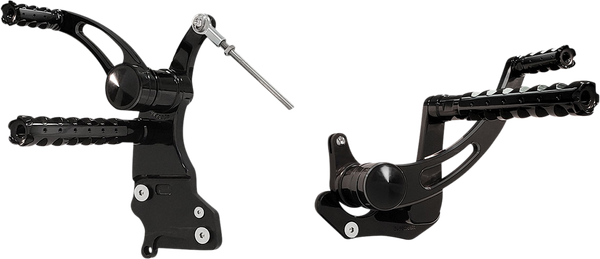 Muzzle Brake Forward Controls Black Standard, 1, nordicamoto.ro