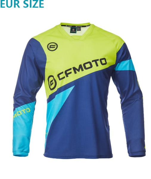 TRICOU MOTO CFMOTO MX / ENDURO RIDING JERSEY – ALBASTRU / GALBEN, 2, nordicamoto.ro