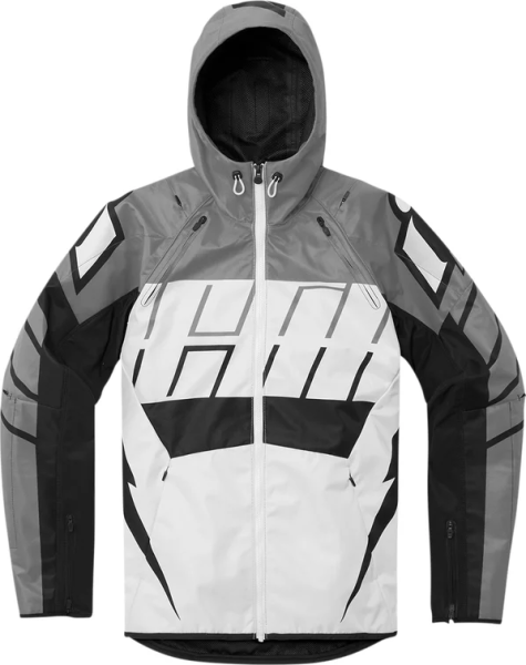 Geaca Textil Icon Airform Retro Gray XL, 11, nordicamoto.ro