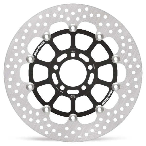 Halo sorozatú úszó rotor, fekete, rozsdamentes acél, 1, nordicamoto.ro