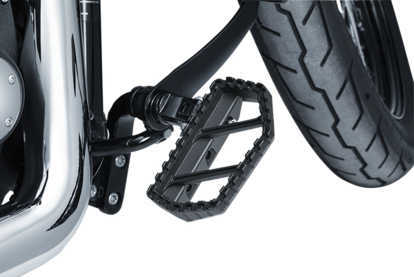 Male-mount Footpegs Adapter Black, 2, nordicamoto.ro