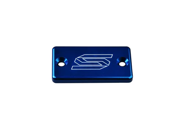 Brake Reservoir Cover Anodized, Blue, 1, nordicamoto.ro