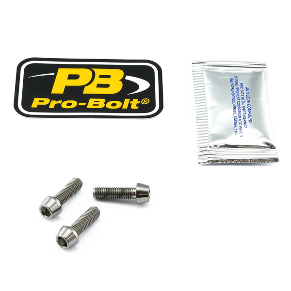 Titanium Brake & Clutch Lever Perch Pinch Bolt Kit, 1, nordicamoto.ro