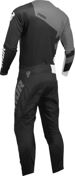 Tricou Thor Sector Checker Black/Gray L, 4, nordicamoto.ro