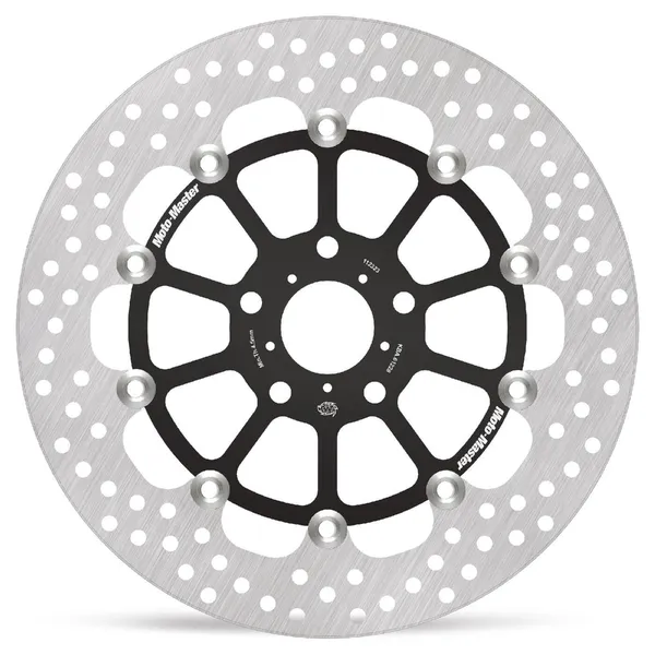 Halo sorozatú úszó rotor, fekete, rozsdamentes acél, 1, nordicamoto.ro