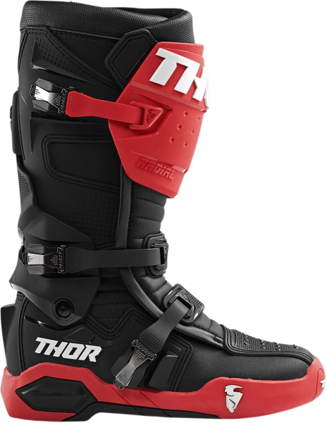 Thor Radial Black/Red csizma talpa 14–15, 5, nordicamoto.ro