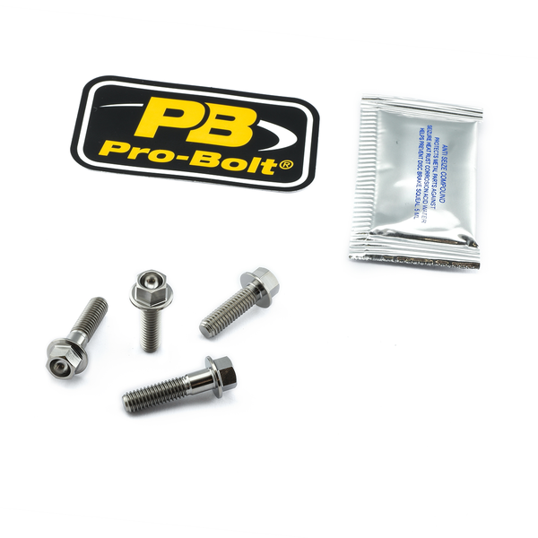 Titanium Brake & Clutch Lever Perch Pinch Bolt Kit, 1, nordicamoto.ro