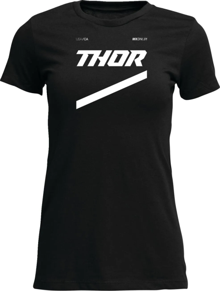 Tricou Dama Thor Brave Black L, 1, nordicamoto.ro