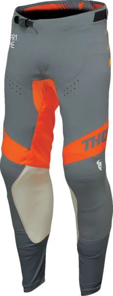 Pantaloni Thor Prime Analog Gray/Orange 40, 1, nordicamoto.ro