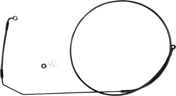 Xr Stainless Dot Brake Line Kit Black, Black Pearl Oversize [+51 mm (2'')], 1, nordicamoto.ro