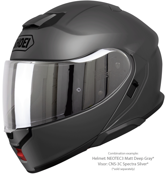 SHOEI NEOTEC3 felhajtható sisak, Gri inchis, S-es méret, 11, nordicamoto.ro