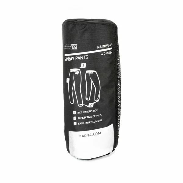 MACNA SPRAY női esőnadrág, fekete, S-es méret, 2, nordicamoto.ro