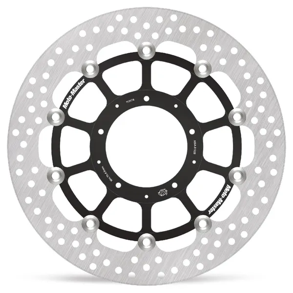 Halo sorozatú úszó rotor, fekete, rozsdamentes acél, 1, nordicamoto.ro