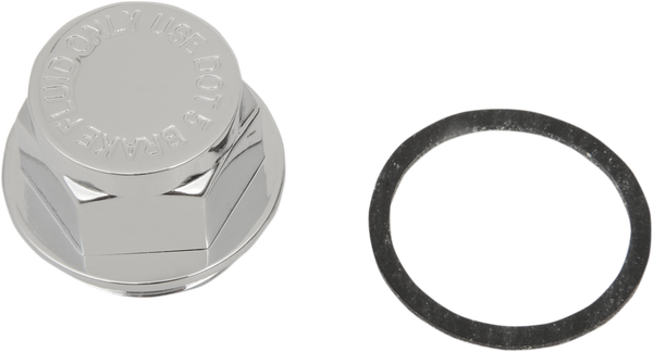 Replacement Master Cylinder Cap Chrome, 1, nordicamoto.ro