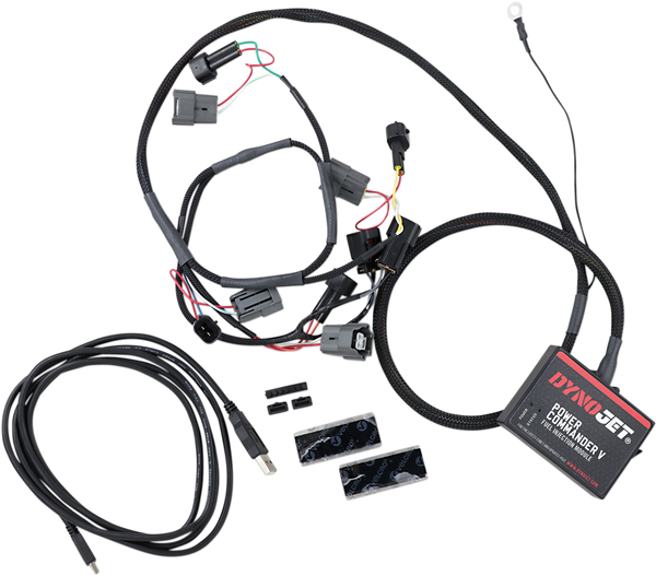Power Commander V – fekete, piros, 1, nordicamoto.ro