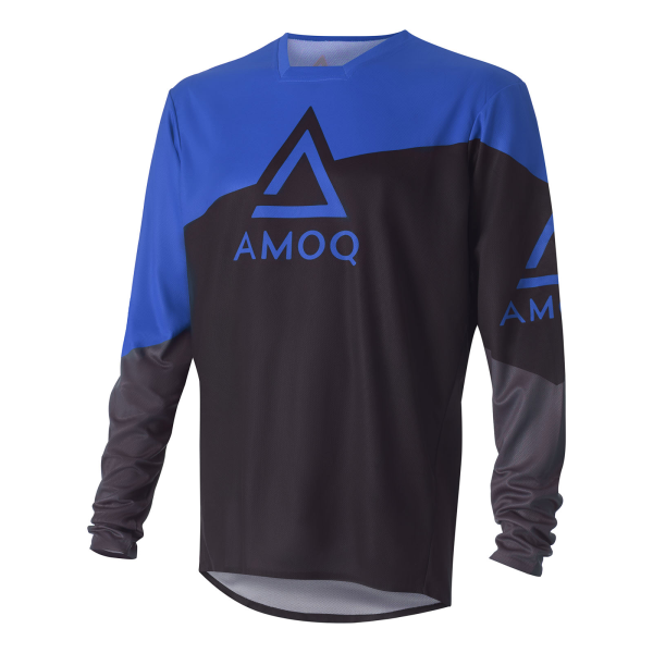 AMOQ Ascent Strive Jersey Black/Blue M M, 1, nordicamoto.ro