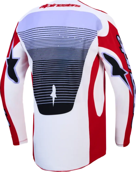 Alpinestars Techstar Maven póló, fehér/piros/fekete, L-es méret, 3, nordicamoto.ro