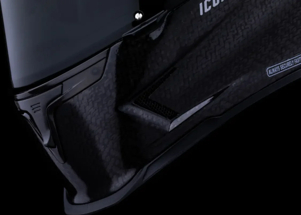 Icon Airframe Pro Carbon 4tress Black L sisak, 6, nordicamoto.ro