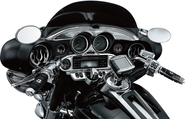 Stereo Accent Black, Chrome, 3, nordicamoto.ro