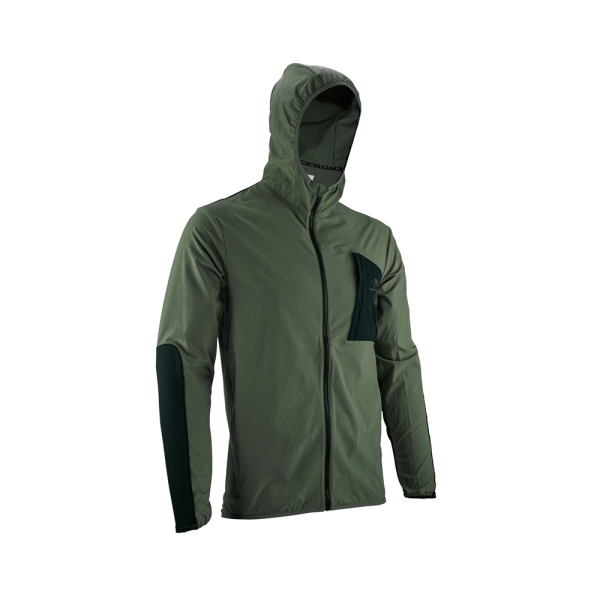 Leatt Trail 1.0 MTB kabát – Green Pine/Black – S méret, 1, nordicamoto.ro