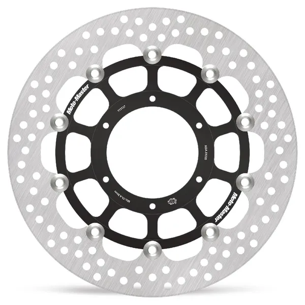 Halo sorozatú úszó rotor, fekete, rozsdamentes acél, 1, nordicamoto.ro
