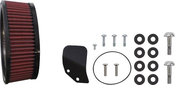 Air Stinger Air Cleaner Kit Silver, 2, nordicamoto.ro