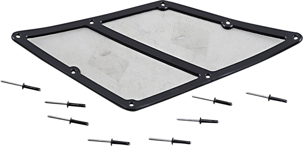 Hot Air Elimination Kit Black, 1, nordicamoto.ro