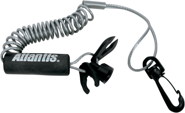 Multi-end Floating Lanyard Black, Silver, White, 1, nordicamoto.ro