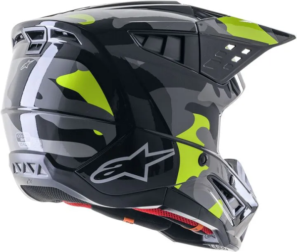Alpinestars Supertech M5 Rover 2 szürke/sárga XL bukósisak, 2, nordicamoto.ro