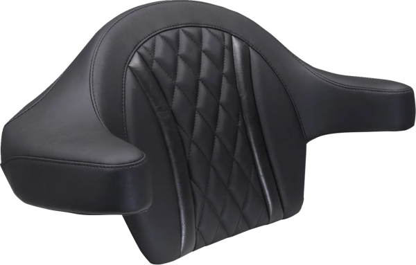 Extended Arm Wrap-around Backrest Black, 1, nordicamoto.ro