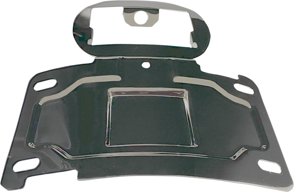 License Plate Frame Mounts Chrome, 2, nordicamoto.ro