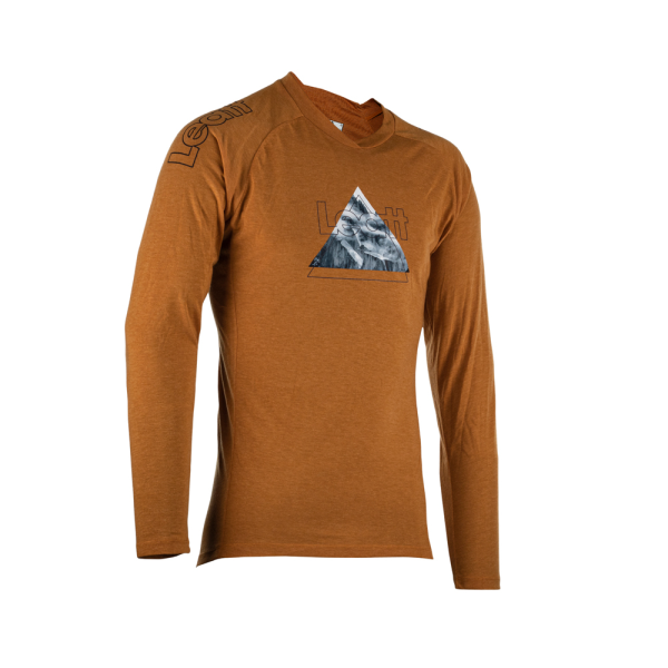 Tricou MTB Leatt Gravity 2.0 Suede Rust XL, 1, nordicamoto.ro