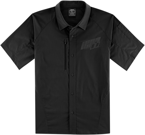 Shopshirt Overlord Blk Md Black M, 1, nordicamoto.ro