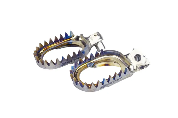 Anti Mud Titanium Footpeg, 1, nordicamoto.ro