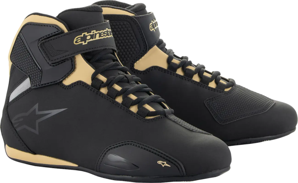 Alpinestars Stella Sektor női csizma, fekete/pezsgőszínű, 8-as méret, 1, nordicamoto.ro