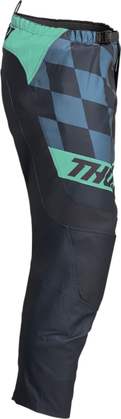 Pantaloni copii Thor Sector Birdrock Dark Blue/Mint 18, 3, nordicamoto.ro