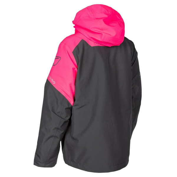 Klim Fuse Insulated Knockout rózsaszín női motoros kabát – Asphalt, 14, nordicamoto.ro