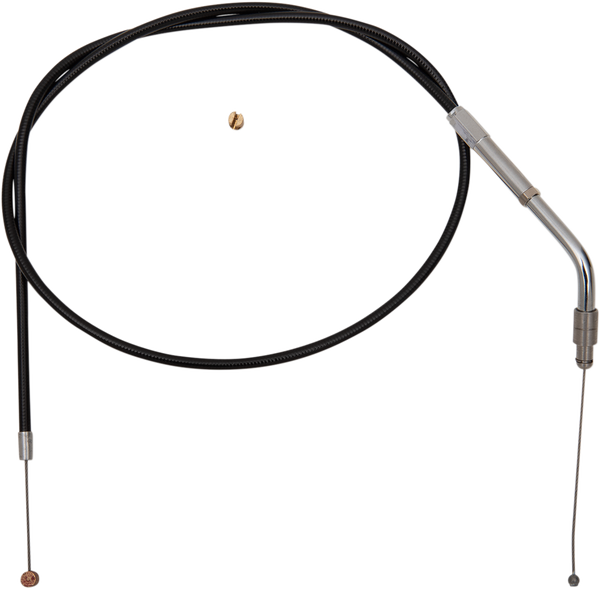 Black Vinyl Throttle/idle Cable Black Standard, 1, nordicamoto.ro