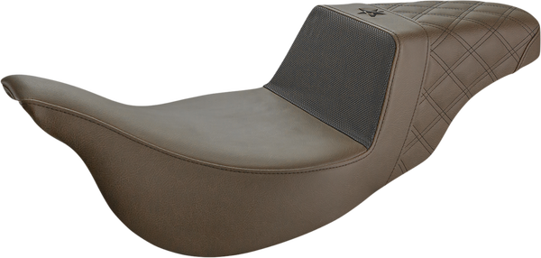 Unknown Industries Extended Reach Performance Gripper Seat Brown, 1, nordicamoto.ro