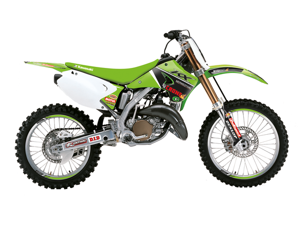 Graphic Kit With Seat Cover Replica Team Kawasaki H&f 2022 Green, Red, Black, 4, nordicamoto.ro