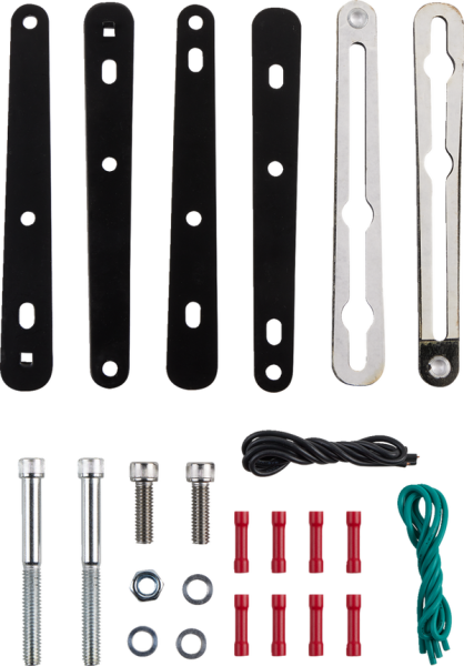 Turn Signal Relocation Kits Black, 1, nordicamoto.ro
