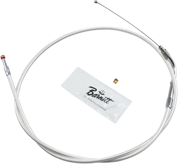Platinum Series Throttle/idle Cable Silver +76 mm (3''), 1, nordicamoto.ro