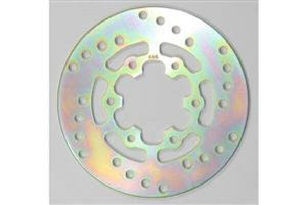 Round Hpsr Solid Brake Rotor Gold, Zinc, 1, nordicamoto.ro