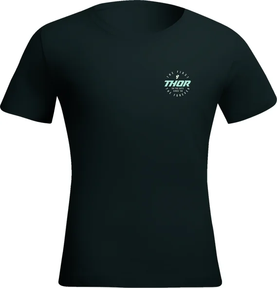 Tricou Fete Thor Stadium Black XS, 1, nordicamoto.ro