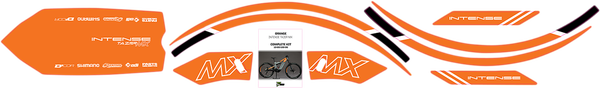 Graphics Kit For Tazer Mx Orange, 1, nordicamoto.ro
