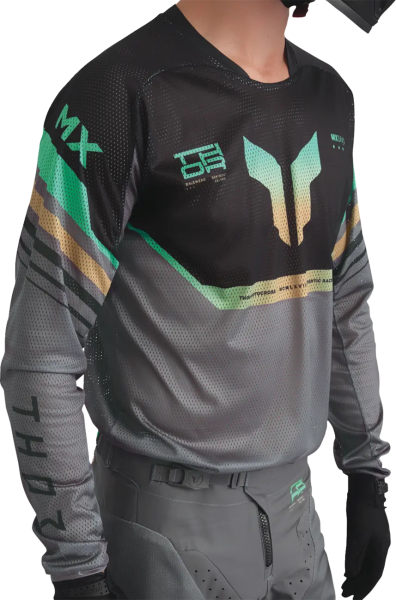 Tricou Thor Launchmode Air Raptor Gri/Negru 3XL, 6, nordicamoto.ro